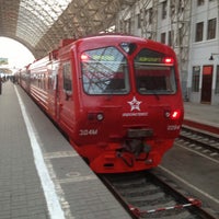 Photo taken at Aeroexpress Terminal at Kievskiy Railway Station by VICTORCHIKB on 4/24/2013