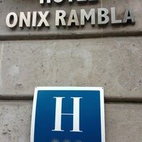 Photo taken at Hotel Onix Rambla by Andrey N. on 5/15/2013