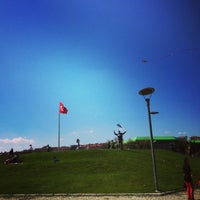 Photo taken at Altınpark by Meshari A. on 4/13/2013