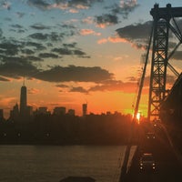 Photo taken at Williamsburg Bridge by Natalie V. on 4/30/2015