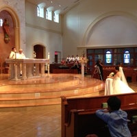 Photo taken at Our Lady Of Lourdes Catholic Church by Teresa T. on 12/3/2012