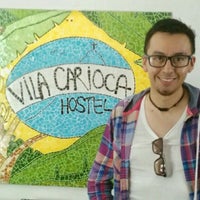 Photo taken at Hostel Vila Carioca by Eduardo A. on 2/11/2016
