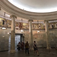 Photo taken at metro Teatralnaya by Kata 🦙 on 6/7/2019