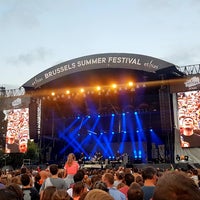 Photo taken at Brussels Summer Festival by Jean-Michel C. on 8/15/2018