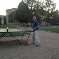 Photo taken at Стол для Ping-pong&amp;#39;a by Edgar D. on 8/7/2014