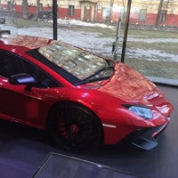 Photo taken at Lamborghini Moscow by Yuriy Y. on 3/9/2016