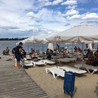 Photo taken at Пляж Дніпровська Рівєра by Elina on 7/15/2017