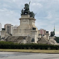 Photo taken at Monumento à Independência by Victor H. on 5/15/2022