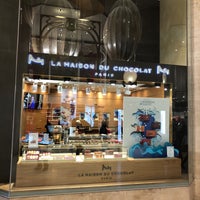 Photo taken at La Maison du Chocolat by Ossama F. on 3/23/2018