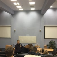 Photo taken at МВШУ (Международная Высшая Школа Управления) СПбГПУ by Eliza Piy on 3/21/2017