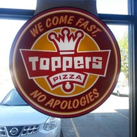 Photo taken at Toppers Pizza by Jodi S. on 5/23/2013