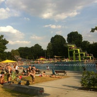 Photo taken at Freibad West by Philipp M. on 7/19/2013