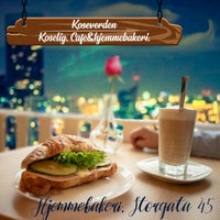 รูปภาพถ่ายที่ Koselig. Café &amp;amp; hjemmebakeri โดย Koselig. Café &amp;amp; hjemmebakeri เมื่อ 1/21/2019