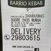 Foto tirada no(a) Barrio Kebab por Victor A. em 8/20/2016