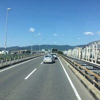 Photo taken at 久世橋 by 毘沙門天 on 6/30/2022