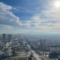 Photo taken at Смотровая площадка 29 этаж. Грозный сити by Badavi V. on 12/5/2021