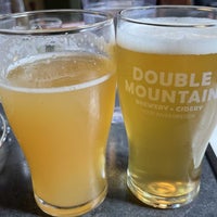 Photo taken at Double Mountain Brewery &amp;amp; Taproom by Brian W. on 12/28/2022