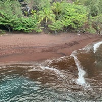 Photo taken at Red Sand Beach by Up L. on 2/3/2021