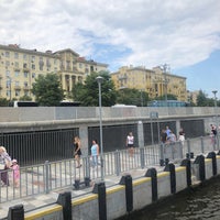 Photo taken at Причал «Крымский мост» by Sasha P. on 6/22/2019