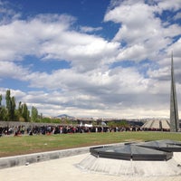 Photo taken at Armenian Genocide Memorial by Aram A. on 4/24/2013