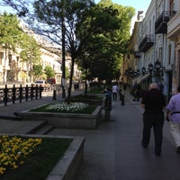 Photo taken at Rustaveli Square by Aram A. on 5/4/2013