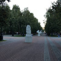 Photo taken at Аллея скульптур by Александра Г. on 8/26/2020