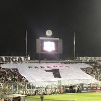 Photo taken at Estadio Monumental David Arellano by Francisco S. on 9/2/2019