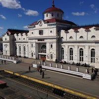 Photo taken at Izhevsk Railway Station by Alexandr P. on 5/2/2013