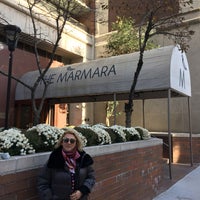 Photo taken at The Marmara Manhattan by Demet N. on 12/14/2016