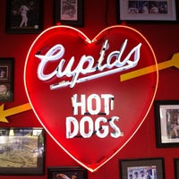 Photo taken at Cupid&amp;#39;s Hot Dogs by Tommy N. on 10/19/2012