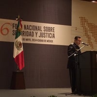 Photo taken at Sexto Foro Nacional sobre Seguridad y Justicia by Alex G. on 5/15/2014