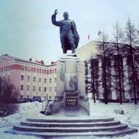 Photo taken at Памятник С.М. Кирову by Ярослав К. on 2/13/2014