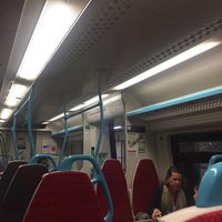 Photo taken at Gatwick Express Victoria (VIC) to Gatwick Airport (GTW) by Yana B. on 7/15/2017