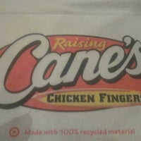 Photo taken at Raising Cane&amp;#39;s Chicken Fingers by Michi T. on 4/16/2013