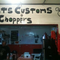 Photo taken at Cats Customs Choppers by Christian P. on 5/16/2013