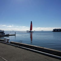Photo taken at America&amp;#39;s Cup Team Bases at Piers 30-32 by Sam M. on 9/22/2013