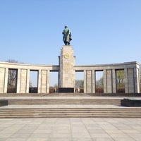 Photo taken at Soviet War Memorial Tiergarten by Elena S. on 4/22/2013