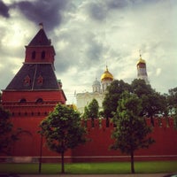 Photo taken at Taynitskaya Tower by Philipp V. on 5/31/2013