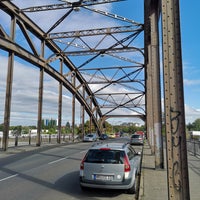 Photo taken at Schulenburgbrücke by Alexander K. on 9/27/2018