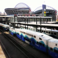 Photo taken at King Street Sounder Station by TJ H. on 5/15/2013