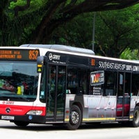 Photo taken at SBS Transit: Bus 852 by Shy R. on 9/13/2013