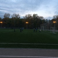 Photo taken at Охуенный стадион Лицея 4 by Elena V. on 9/29/2016