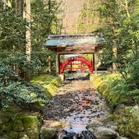 Photo taken at Yahiko Shrine by めいおう on 4/11/2024