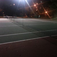 Photo taken at N Street Tennis Courts by Chris G. on 10/24/2012