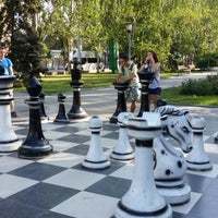Photo taken at Парковые шахматы by Ксения К. on 7/11/2014