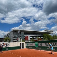 Photo taken at Stade Roland Garros by ふくちゃん on 5/31/2022