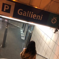 Photo taken at Métro Gallieni [3] by k. m. on 2/9/2020