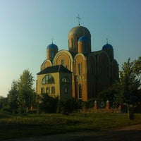 Photo taken at Храм Бориса І Гліба by Таичка С. on 6/17/2013