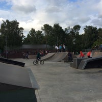 Photo taken at Скейт парк «Кузьминки» by Vladislav I. on 8/27/2017