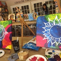 Photo taken at Painting With A Twist - Westheimer by Jessica R. on 6/22/2013